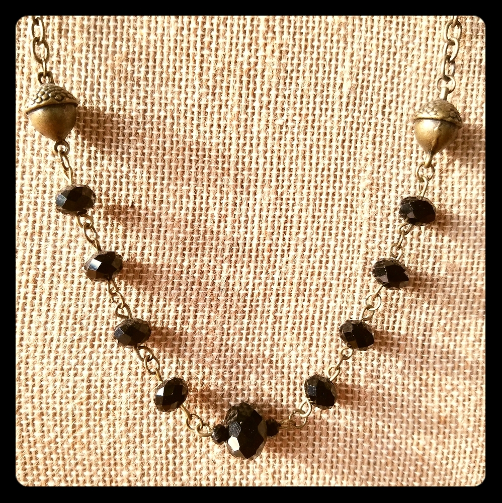 Necklace with Acorns